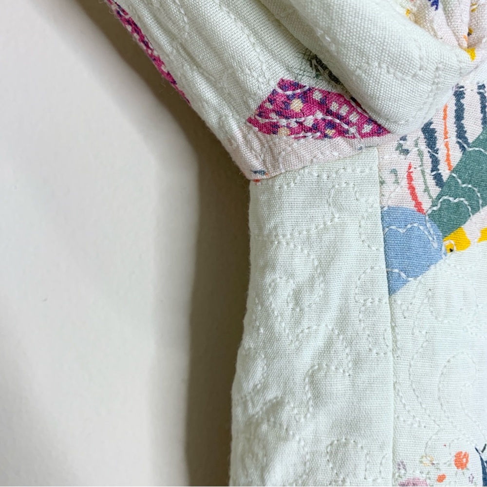 Sea New York Paloma Quilted Jacket (Sz 4) Patchwork Multicolor - Picture 8 of 14